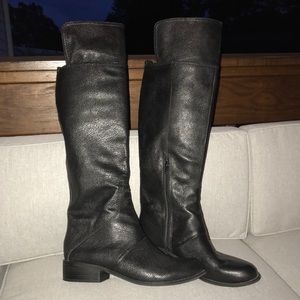 Black Knee-High Boots